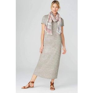 J. Jill Key Hole Maxi Dress Gray Jersey Size M PTP 19”
Length 52”Waist 22”